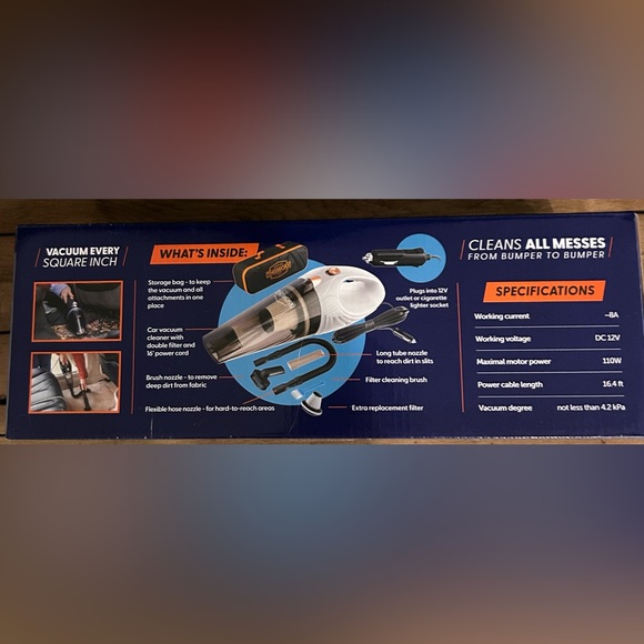 THIS WORX Car Vacuum corded cleaner NIB - Picture 6 of 11